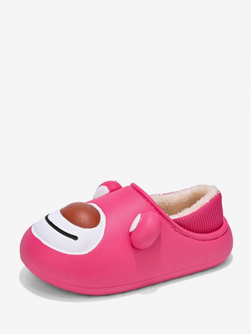 Cipele Za Dječake Udobna Pu Koža Sa Životinjskim Uzorkom - Fuchsia Pink