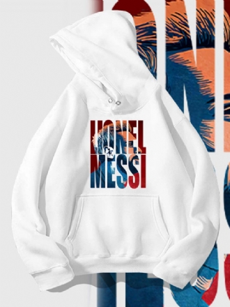 Argentina Messi Muška Majica S Kapuljačom Broj 10