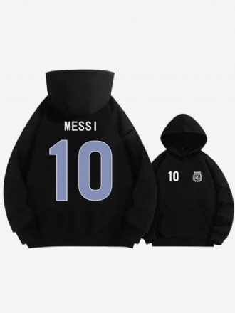 Muška Jakna S Kapuljačom Argentina Messi Broj 10