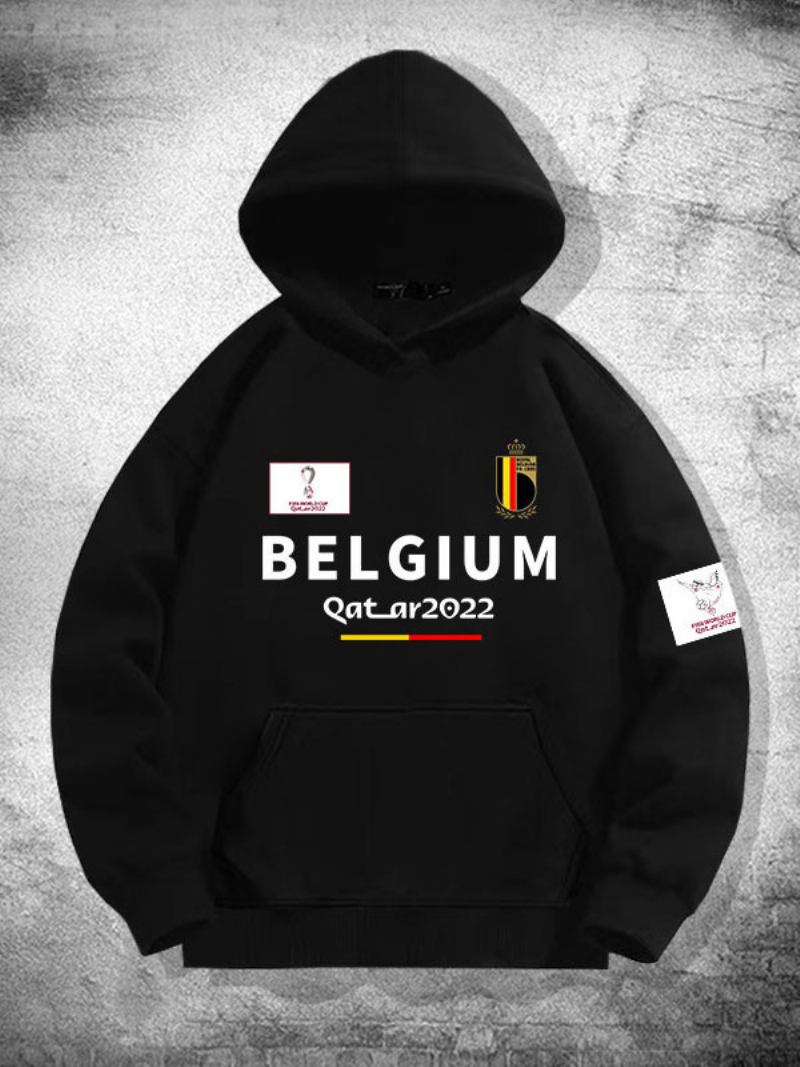 Muška Majica S Kapuljačom Belgijskog Tima