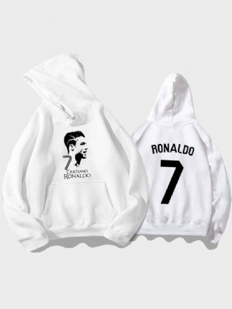 Muška Majica S Kapuljačom Cristiano Training Ronaldo Broj 7