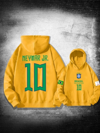 Muška Majica S Kapuljačom Dugih Rukava Neymar Jr Qatar