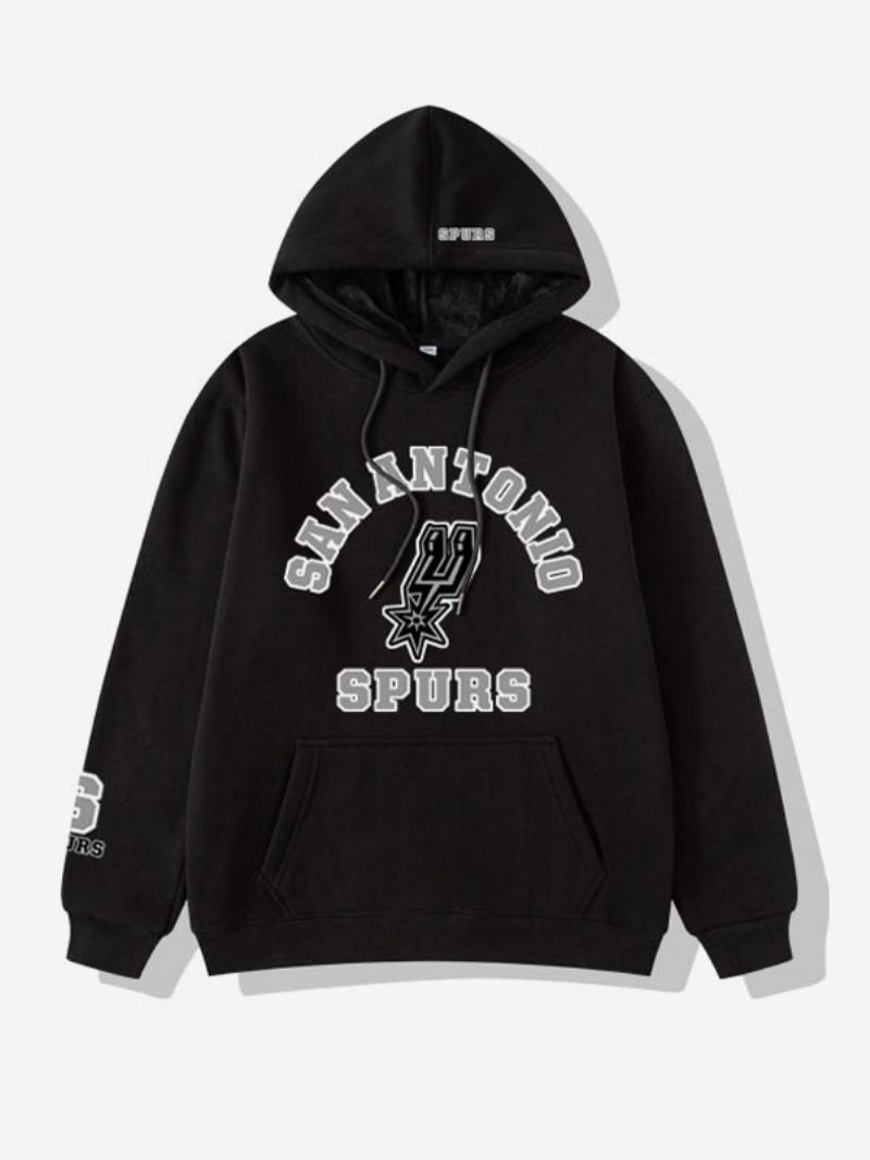 Muška Majica S Kapuljačom San Antonio Spurs Team