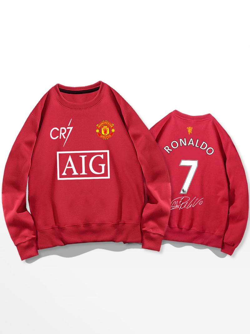 Muška Majica Za Treniranje Cristiano Ronaldo Broj 7 - Crvena
