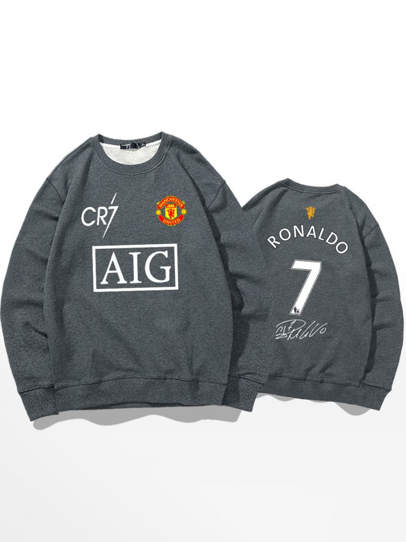 Muška Majica Za Treniranje Cristiano Ronaldo Broj 7 - Siva
