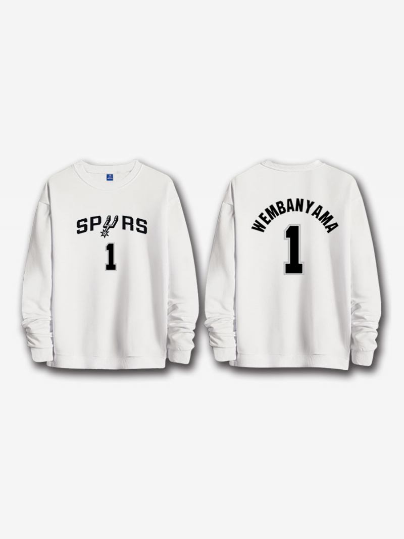 San Antonio Spurs Wembanyama Muška Majica Broj 1
