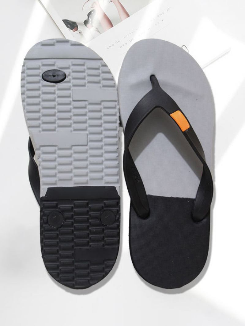 Muške Sandale Slip-on Color Block Papuče